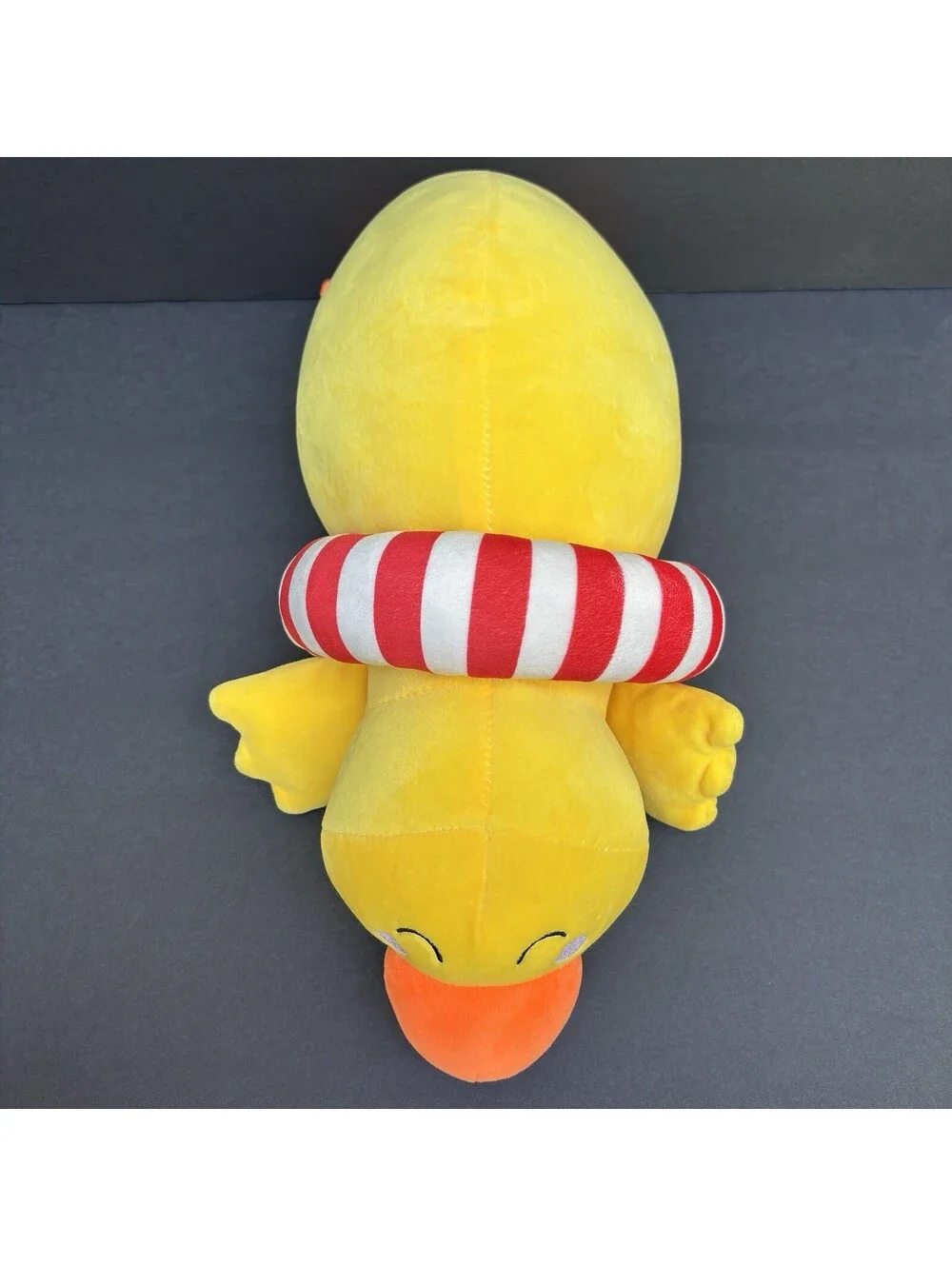 Lying Duck Plush With Pool Float
